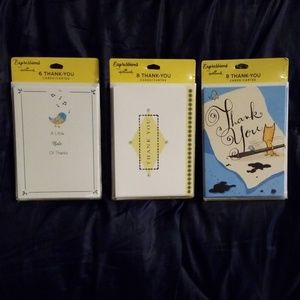 Thank You Cards with envelopes